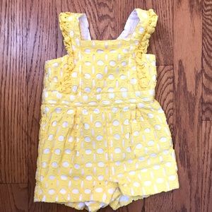 Janie and Jack Romper 6-12months